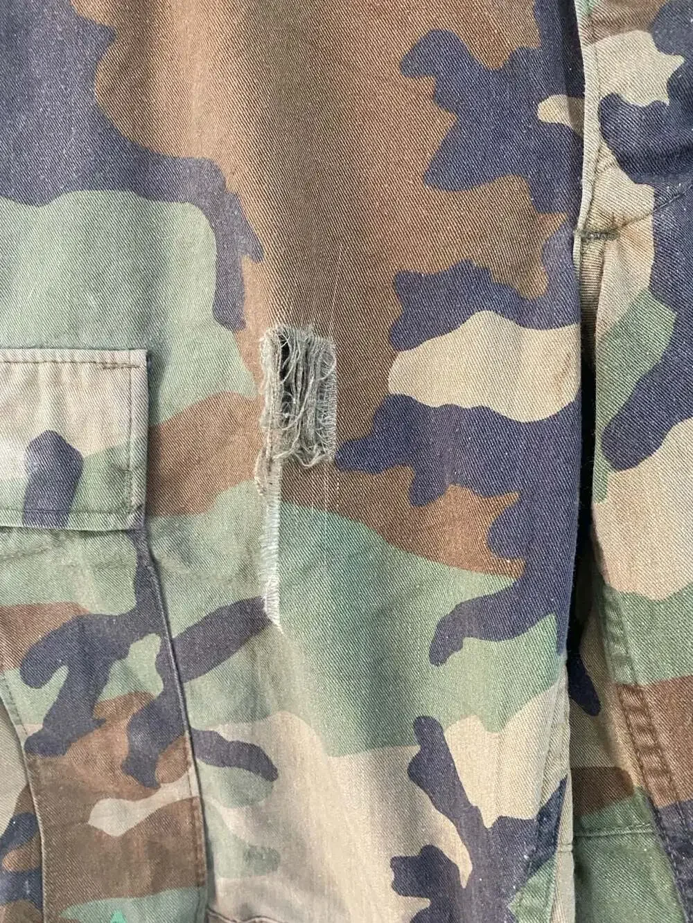 US Army Woodland Camouflage Combat Cargo Pants 30 x 30
